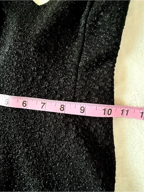 Windsor Elegant Black Sparkle Lace-Up Back Evening Gown (Size XS) NWT - Picture 14 of 16